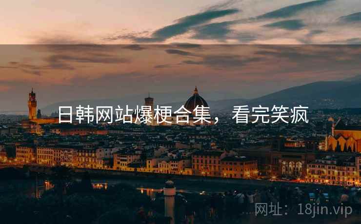 日韩网站爆梗合集,看完笑疯