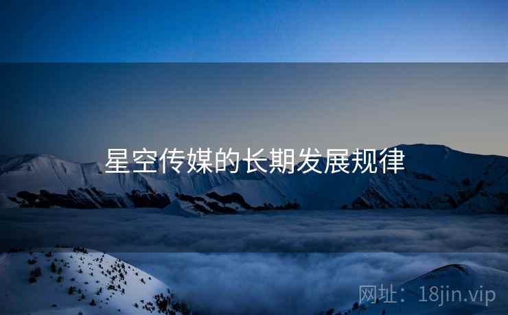 星空传媒的长期发展规律